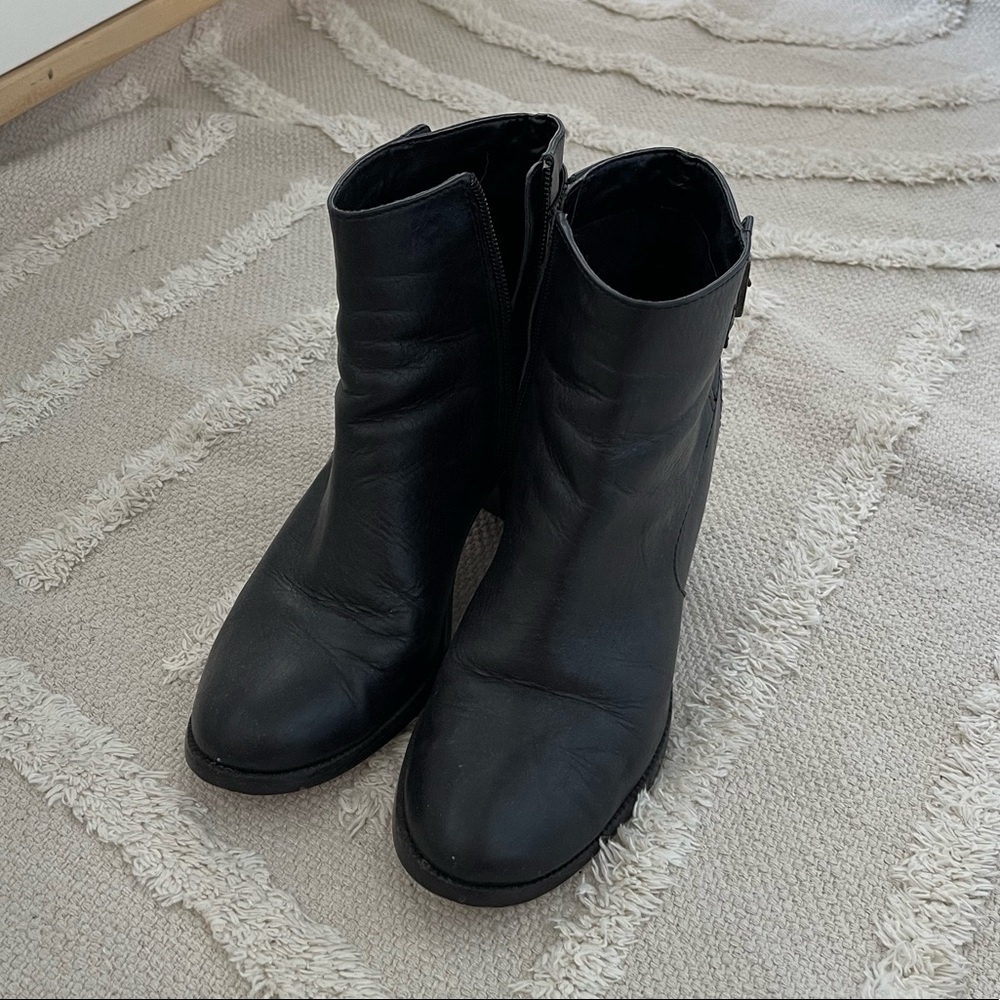 Leather Booties